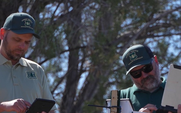 Juniper Removal Project Ecologists Study Verde River (B-Roll)