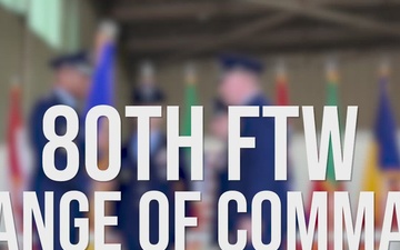 80th Flying Training Wing Change of Command 2026
