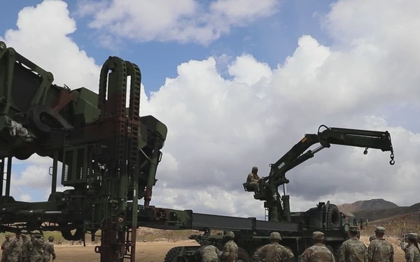 892nd MRBC Conducts Dry Support Bridge Training