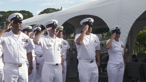 B-Roll: Senior Enlisted Leaders Tour USS Battleship Missouri Memorial during RIMPAC