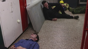B-Roll: U.S., partner nation service members conduct casualty care training aboard HMCS Ottawa