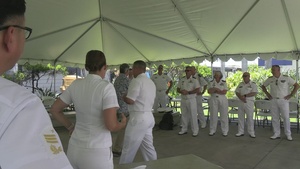 B-Roll: Senior enlisted leaders tour the Pacific Fleet Submarine Museum during RIMPAC 2026