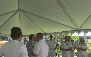 B-Roll: Senior enlisted leaders tour the Pacific Fleet Submarine Museum during RIMPAC 2026