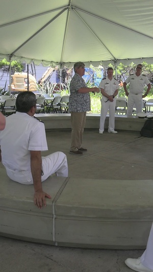 B-Roll: Senior enlisted leaders tour Pacific Fleet Submarine Museum during RIMPAC 2026 - Vertical