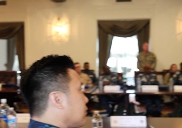 B-Roll: U.S., partner nation senior staff attend humanitarian aid, disaster relief command forum