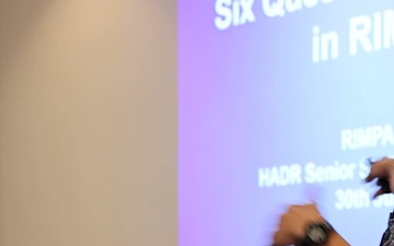 B-Roll: U.S., partner nation senior staff attend humanitarian assistance, disaster relief command forum