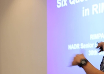 B-Roll: U.S., partner nation senior staff attend humanitarian assistance, disaster relief command forum