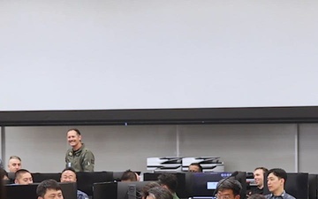 B-Roll: U.S., partner nation service members attend brief at Pacific Warfighting Center