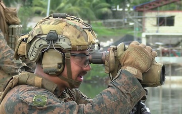 KAMANDAG 10: USMC, Philippine marines conduct a counter-landing live-fire exercise