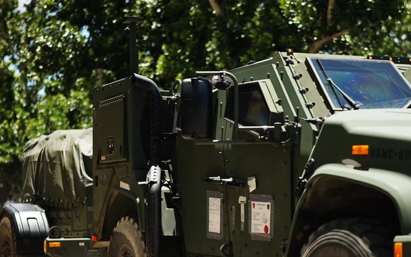 3rd Marine Littoral Regiment loads Philippine surface connectors after maritime key terrain security operations during KAMANDAG 10 B-Roll