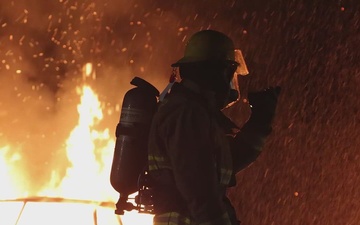 MWSS-172 Marines extinguish controlled fires in the Northern Training Area