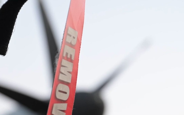 U.S. Marine Corps KC-130J delivers cargo in CENTCOM