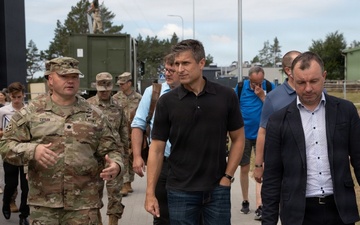 Assistant Secretary of War for International Security Affairs visits U.S. Soldiers in Lithuania
