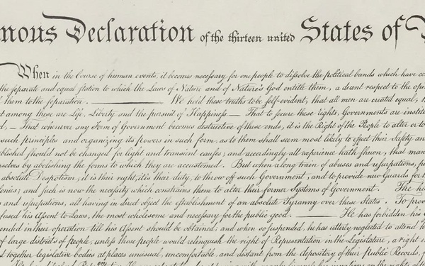 DEVCOM AvMC reads the Declaration of Independence