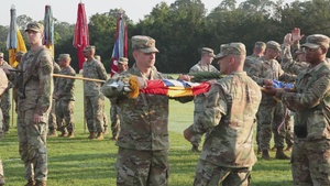 3rd Infantry Division uncases colors