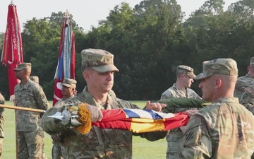 3rd Infantry Division uncases colors