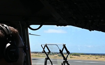 535th Airlift Squadron conducts low-level training over the Hawaiian Islands B-Roll