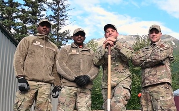 169th Civil Engineer Squadron completes infrastructure improvements during Alaska Deployment for Training