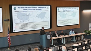 Defense Health Agency Outlines Joint Force Blood Therapy Strategy at National Forum