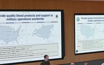 Defense Health Agency Outlines Joint Force Blood Therapy Strategy at National Forum
