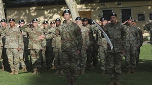 B-Roll: SETAF-AF HHBN holds change of command