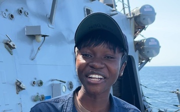 USS Farragut America 250 Greetings - LS2 Ymara Walden