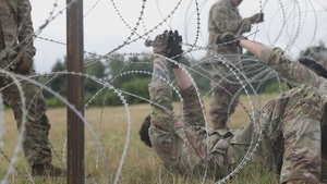 2d Cavalry Regiment conducts close-quarters battle and concertina wire training