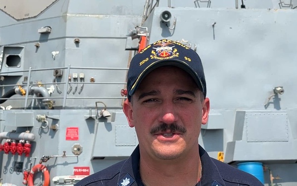 USS Farragut America 250 shout out - Cmdr. John Zendt
