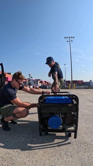 B-Roll: U.S. Coast Guard dive teams conduct underwater security operations in support of Sail 250