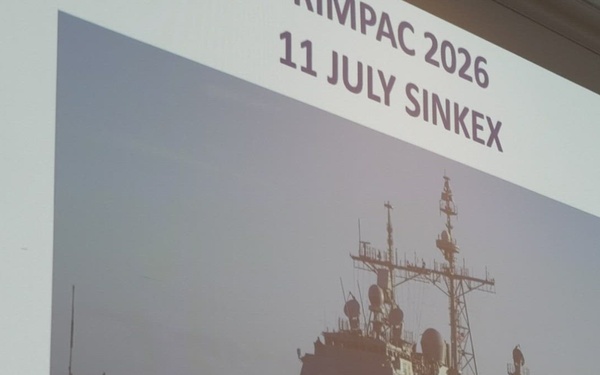 B-Roll: U.S., partner nations attend RIMPAC SINKEX brief