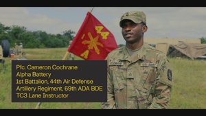 Soldiers from 1-44 ADA conduct Soldier Tasks and Drills