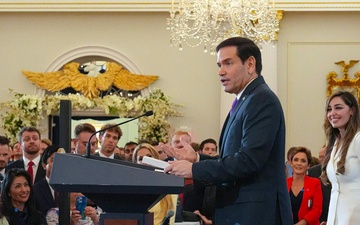 Secretary of State Marco Rubio at a Reception for the Consular Affairs Patriot Passport Launch