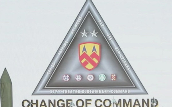 377th Theater Sustainment Command Change of Command 2026