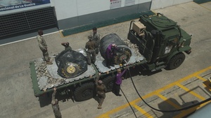 LCF-24: CLB-8 receives fuel from USS Fort Lauderdale (B-Roll)