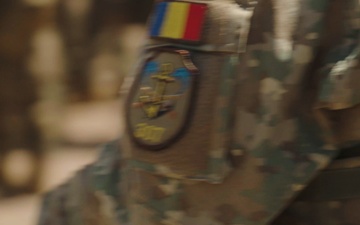 U.S. Marines, Romanian, Moldovan forces conduct M240B machine gun range in Romania