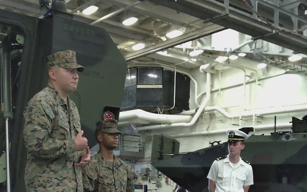 USS Arlington Welcomes Sea Cadets