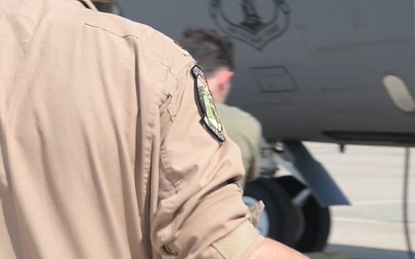 KC-135 supports security operations with F-35 aerial refueling