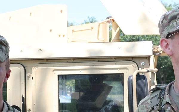 Mississippi's Pfc. Sullivan Interview before Salute to America