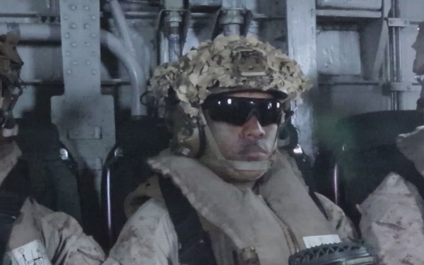 13th MEU Conducts a Vertical Assault Raid | B-Roll