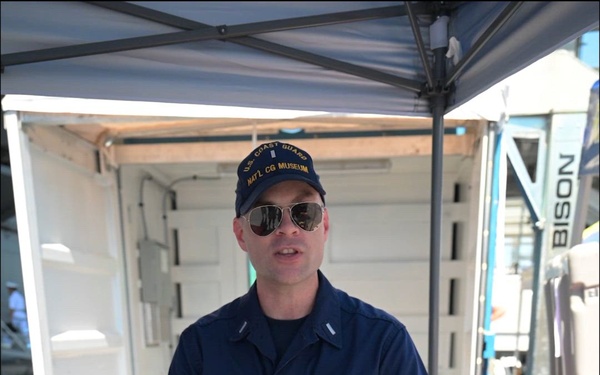 B-Roll: The National Coast Guard Museum at Intrepid Pier 86
