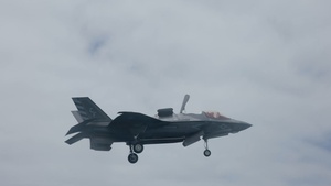 VMFA 211 execute flight operations with F-35B Lightning II | B-Roll
