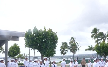 B-Roll: U.S., Italian sailors visit USS Arizona Memorial during RIMPAC 26