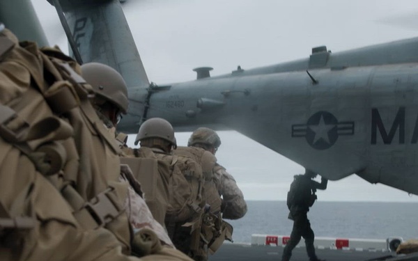 13th MEU conducts Sensing Expeditionary Advance Base | B-Roll