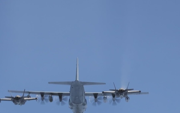 VMGR-152, VMGR-153 refuel VMFA-242 in air, on ground during Valiant Shield 2026