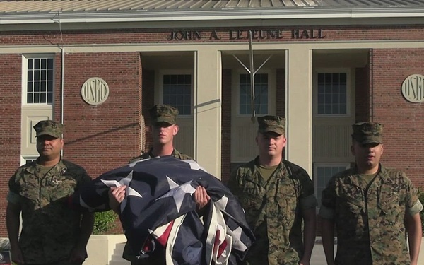 B:-Roll Camp Lejeune kicks off celebrating the 250th Anniversary of American Independence