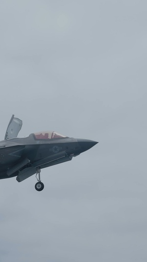 F-35B Lightning II’s with VMFA-211 Execute an Airstrike