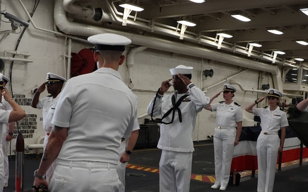 CNO Welcome Reception Aboard USS Arlington (LPD 24)