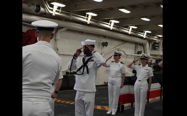 CNO Welcome Reception Aboard USS Arlington (LPD 24)