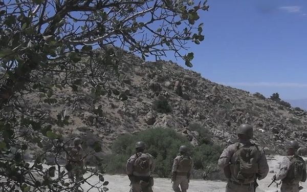 Marines with X-Ray Company secure El Centro