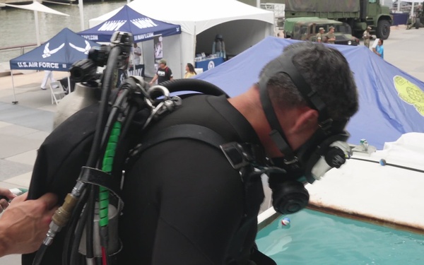 U.S. Coast Guard Diver Demonstration
